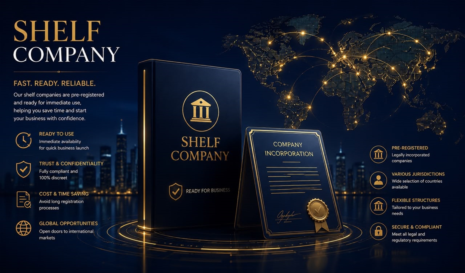 Ready-made shelf companies